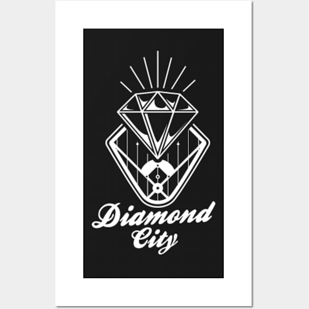 Fallout Diamond City Wall Art by YourStyleB